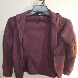 Patagonia Maroon Fleece Jacket